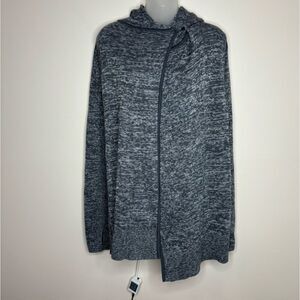 Lululemon Peace of Mind Gray Hooded Cardigan Wrap
Sweater size 6
